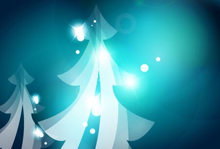 Holiday blue abstract backgroundのイラスト素材