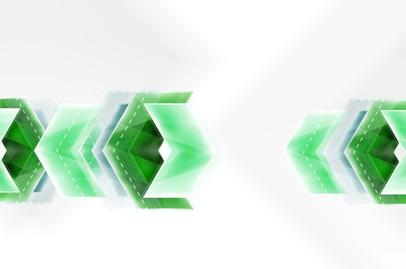 Colorful arrows composition. Vector web brochure, internet flyer, wallpaper or cover poster design.のイラスト素材