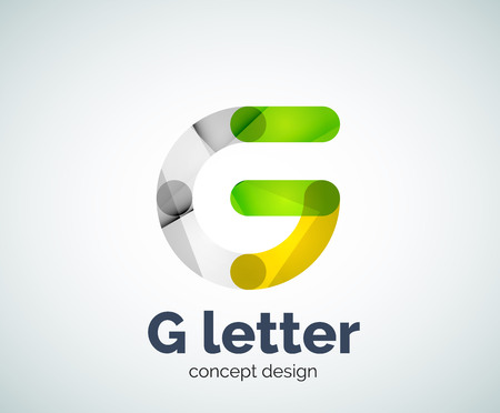 G letter icon. Business geometric abstract elementのイラスト素材