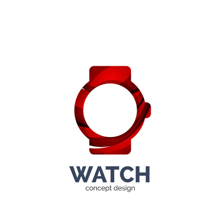 Vector watch template, elegant geometric designのイラスト素材