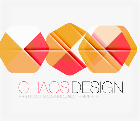 Abstract background with round color shapes and light effects. Vector illustrationのイラスト素材