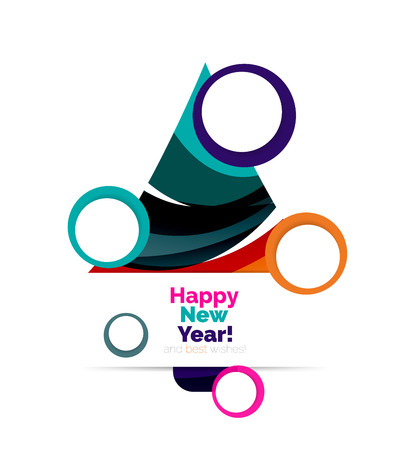 Abstract Christmas sale banner design with blank space. Vector illustrationのイラスト素材