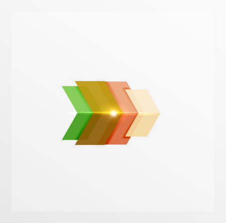 Banners, business backgrounds and presentations infographics templatesのイラスト素材