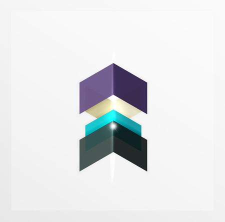 Business infographics templates. For banners, business backgrounds and presentationsのイラスト素材