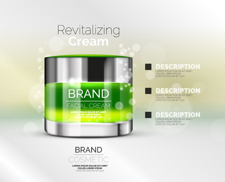 Vector premium cream adsのイラスト素材