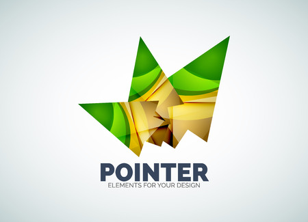 Vector icon, arrow mouse pointer or directional symbolのイラスト素材