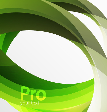 Futuristic hi-tech glass wave abstract background. Color curvy line with glossy effectのイラスト素材