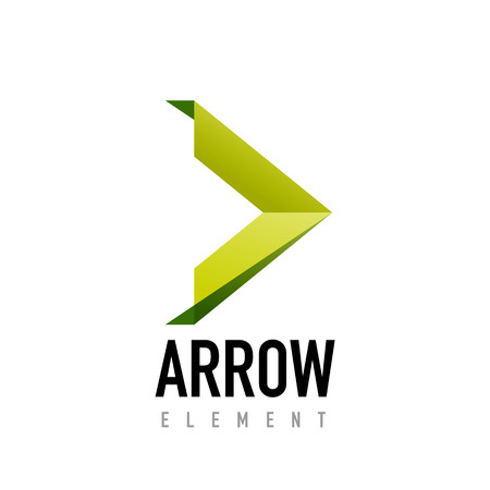 Vector arrow geometric designのイラスト素材