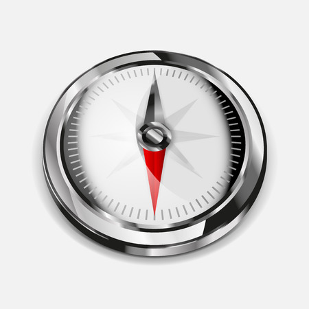 Vector realistic compassのイラスト素材