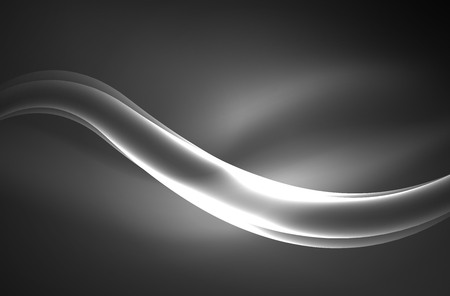 Vector glowing wave, smokeのイラスト素材