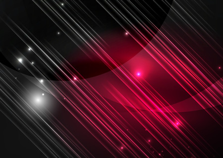 Glowing futuristic linesのイラスト素材