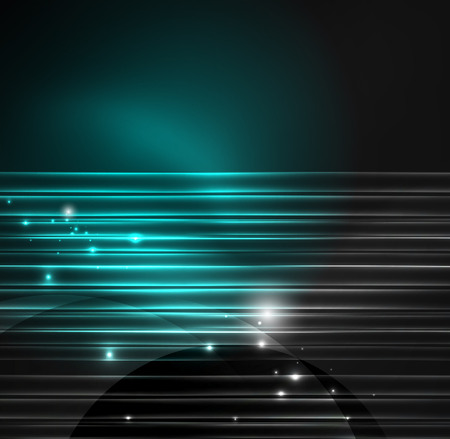 Glowing futuristic linesのイラスト素材