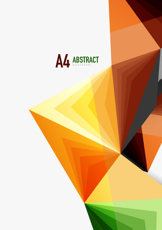 Low style line, business or technology abstract template.のイラスト素材