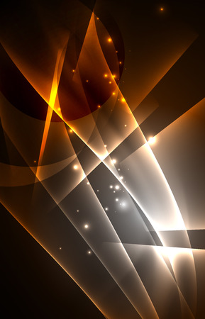 Vector polar lights concept backgroundのイラスト素材