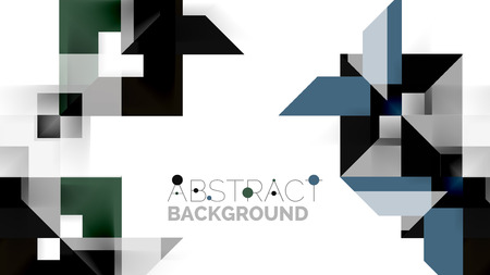 Business presentation geometric templateのイラスト素材