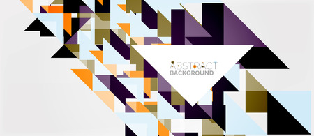 Triangle pattern design background