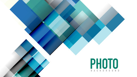 Business presentation geometric template. Digital technology layout, brochure or flyer concept or...