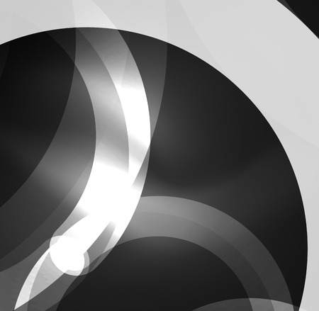 Abstract digital technology design template,  with glowing effects on dark space.のイラスト素材