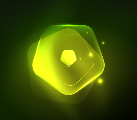 Glowing digital technology abstract concept design.のイラスト素材