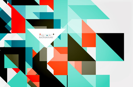 Triangle pattern design background