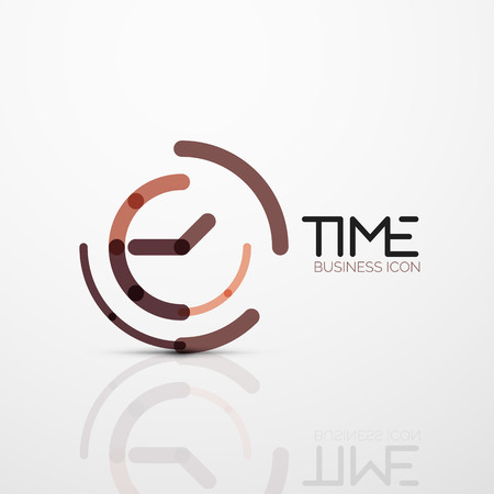 Time concept iconのイラスト素材