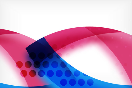 Business corporate abstract backgrounds, wave brochure design templatesのイラスト素材