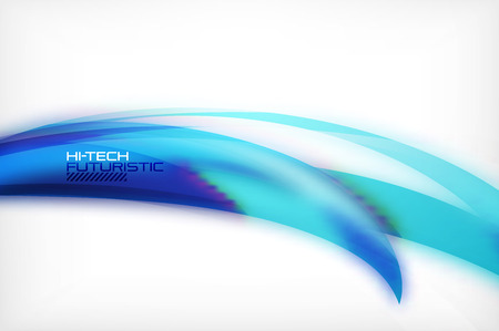 Glossy wave vector backgroundのイラスト素材