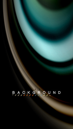 Fluid mixing colors, vector wave abstract backgroundのイラスト素材