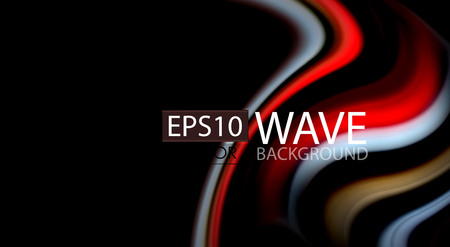 Blur color wave lines abstract backgroundのイラスト素材