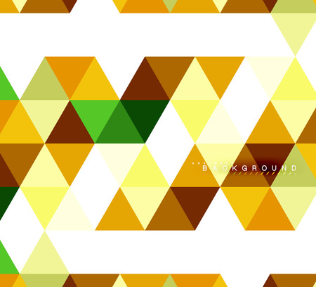 Multicolored triangles abstract background, mosaic tiles concept