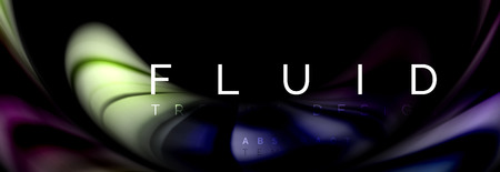 Fluid color motion concept, vector illustrationのイラスト素材