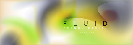 Abstract background holographic liquid colors designのイラスト素材