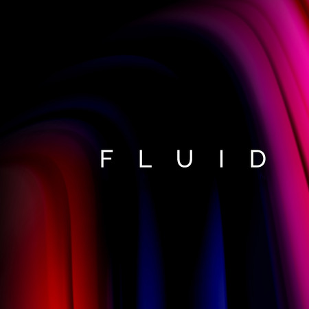 Background abstract - liquid color wave, trendy flowing design templateのイラスト素材