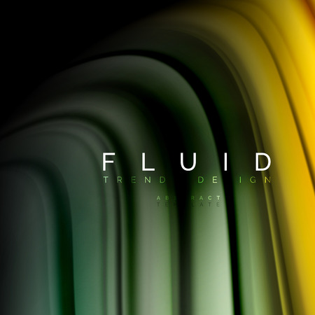 Background abstract - liquid color waveのイラスト素材