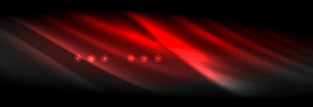 Liquid neon flowing waves, glowing light lines background. Trendy abstract layout template for business or technology presentation, internet poster or web brochure cover, wallpaper. Vector illustrationのイラスト素材