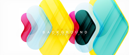 Shiny glossy arrows background, clean modern geometric design, futuristic compositionのイラスト素材