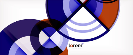 Modern geometric abstract background. Trendy abstract layout template for business or technology presentation, internet poster or web brochure cover, wallpaper. Vector illustrationのイラスト素材