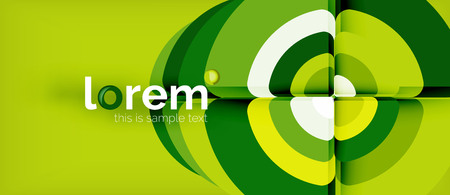 Circle abstract background. Trendy abstract layout template for business or technology presentation or web brochure cover, wallpaper. Vector illustrationのイラスト素材