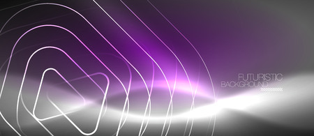 Vector neon color abstract background, vector designのイラスト素材