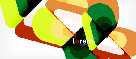 Geometric abstract background. Trendy abstract layout template for business or technology presentation or web brochure cover, wallpaper. Vector illustrationのイラスト素材