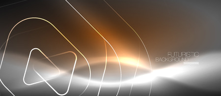 Vector neon color abstract background, vector designのイラスト素材