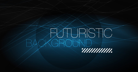 Digital technology abstract background - neon geometric design. Abstract glowing lines. Colorful techno vector background. Futuristic shape.のイラスト素材