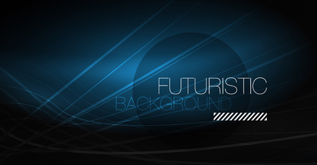 Digital technology abstract background - neon geometric design. Abstract glowing lines. Colorful techno vector background. Futuristic shape.のイラスト素材