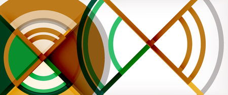 Modern geometric abstract background. Trendy abstract layout template for business or technology presentation, internet poster or web brochure cover, wallpaper. Vector illustrationのイラスト素材