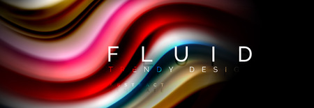 Creative line art. Vector banner background. Abstract motion. Graphic modern pattern. Abstract business background.のイラスト素材