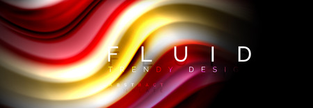 Creative line art. Vector banner background. Abstract motion. Graphic modern pattern. Abstract business background.のイラスト素材