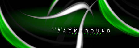 Blurred fluid colors background, abstract waves lines, mixing colours with light effects on light backdrop. Artistic illustration for presentation, app wallpaper, banner or postersのイラスト素材