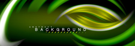 Blurred fluid colors background, abstract waves lines, mixing colours with light effects on light backdrop. Artistic illustration for presentation, app wallpaper, banner or postersのイラスト素材