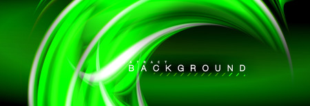 Blurred fluid colors background, abstract waves lines, mixing colours with light effects on light backdrop. Artistic illustration for presentation, app wallpaper, banner or postersのイラスト素材