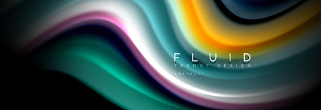 Creative line art. Vector banner background. Abstract motion. Graphic modern pattern. Abstract business background.のイラスト素材